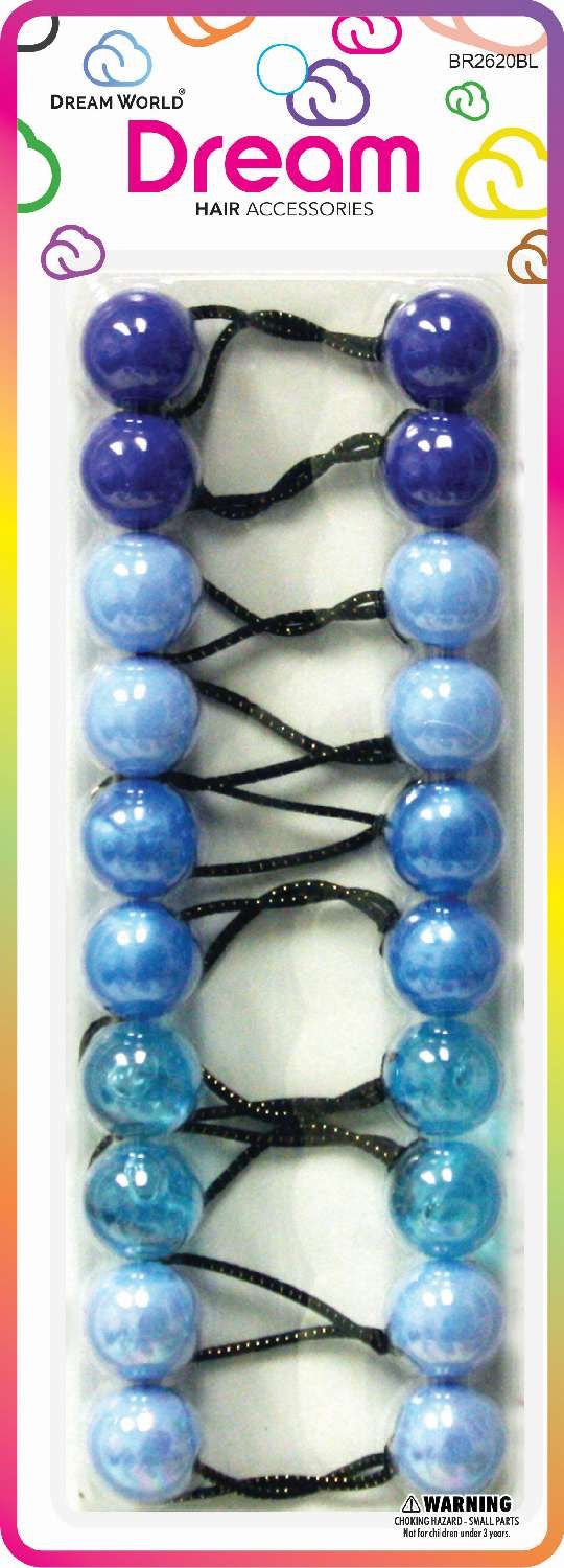 DREAM P/T 20MM 10PC BLUE ASSORTED