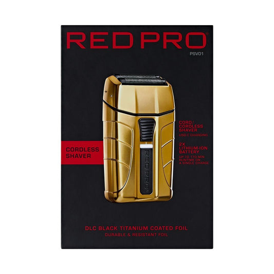 RED Pro Cordless Shaver Matte Gold