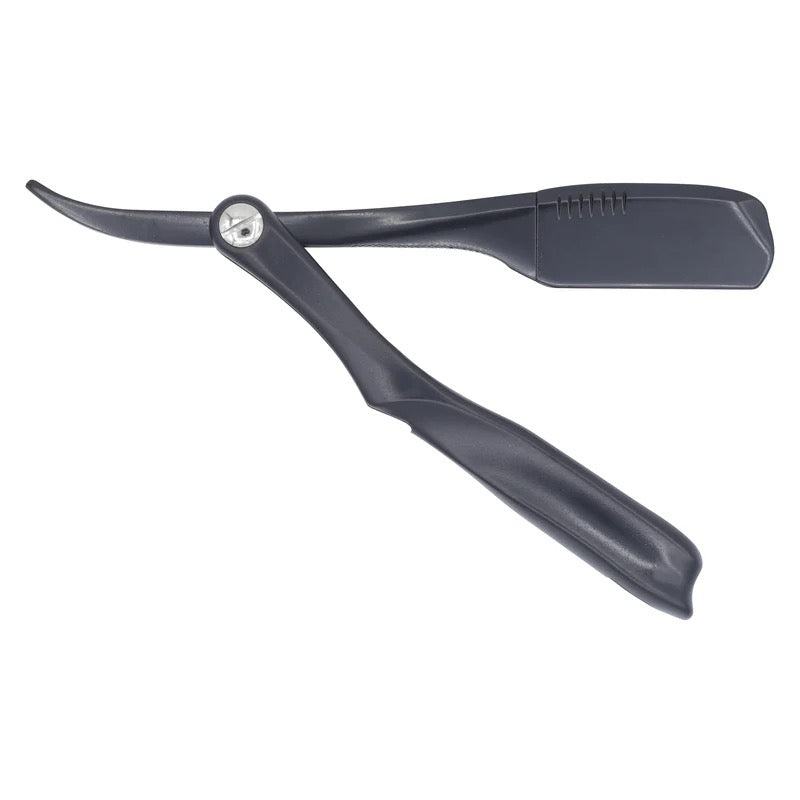 MISAKI MR-01 Katana Pinch Type Folding Shavette Razor Holder Black