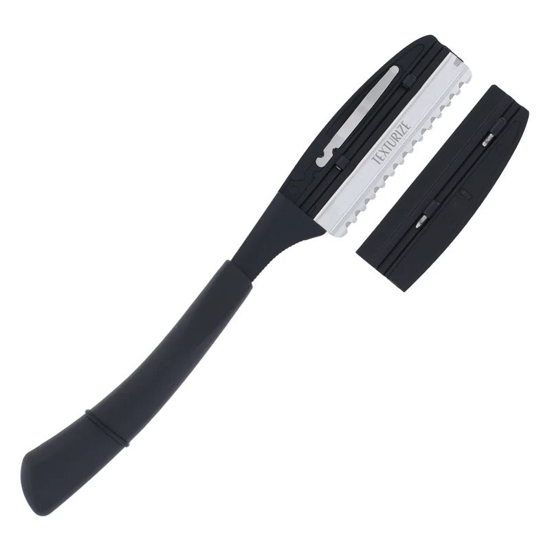 MISAKI MTR-01 Tachi Pinch Type Texturize Styling Razor Holder Black