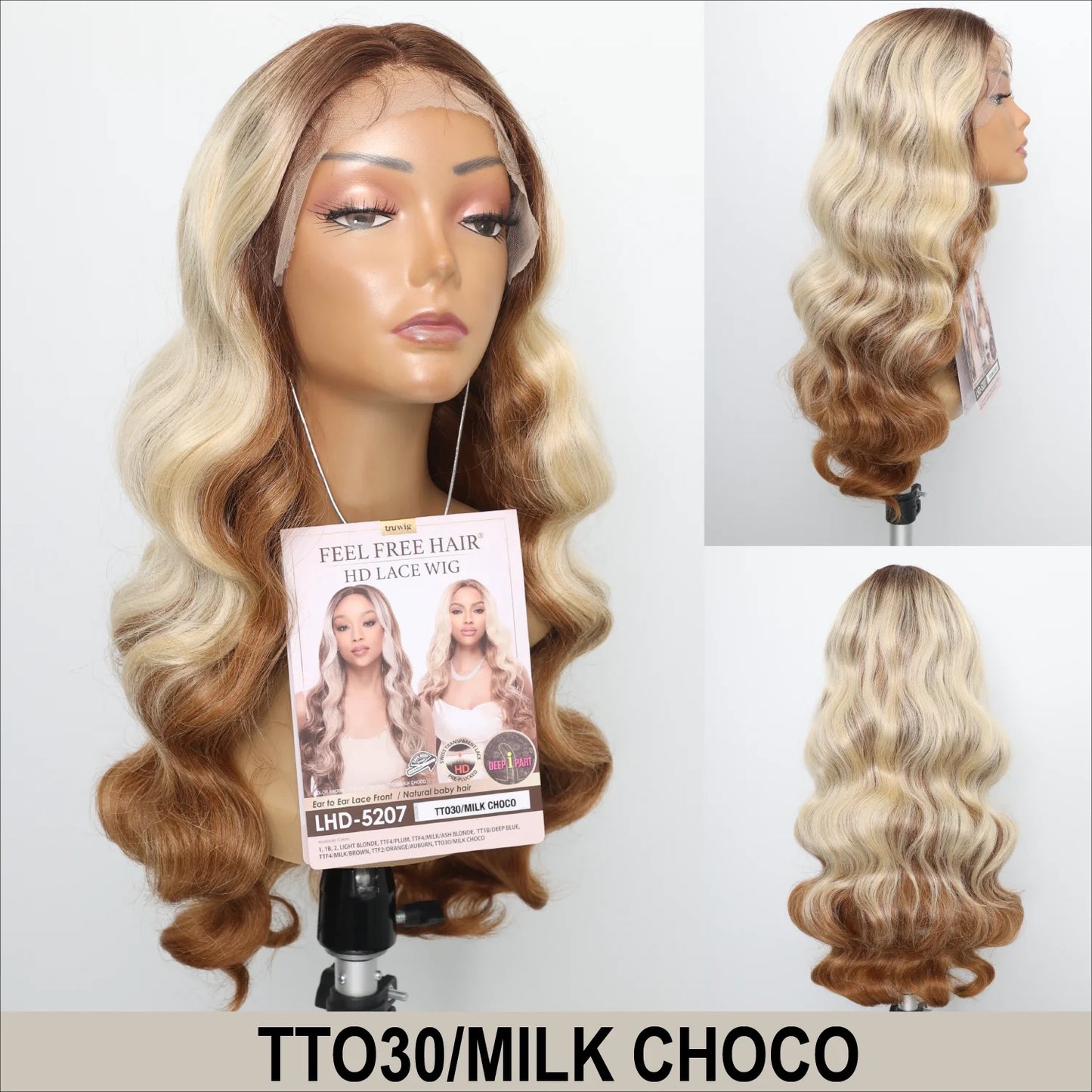 HR Tru Wig LHD-5207 HD Lace Wig