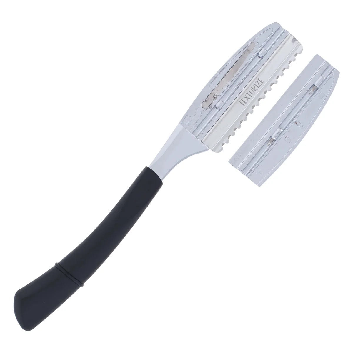 MISAKI MTR-01 Tachi Pinch Type Texturize Styling Razor Holder Silver