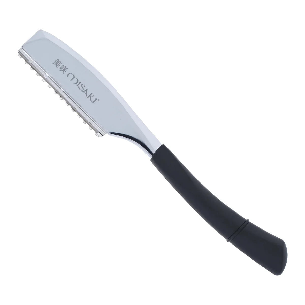 MISAKI MTR-01 Tachi Pinch Type Texturize Styling Razor Holder Silver