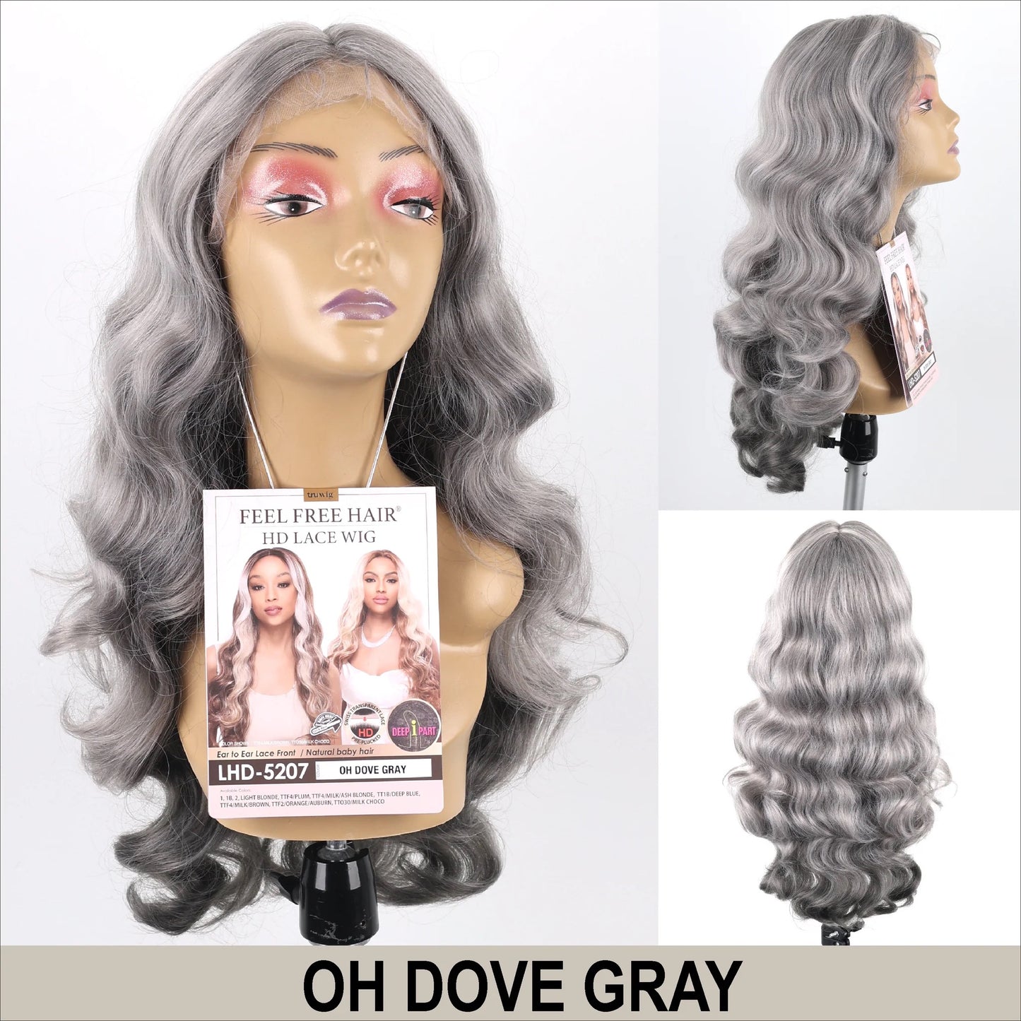 HR Tru Wig LHD-5207 HD Lace Wig