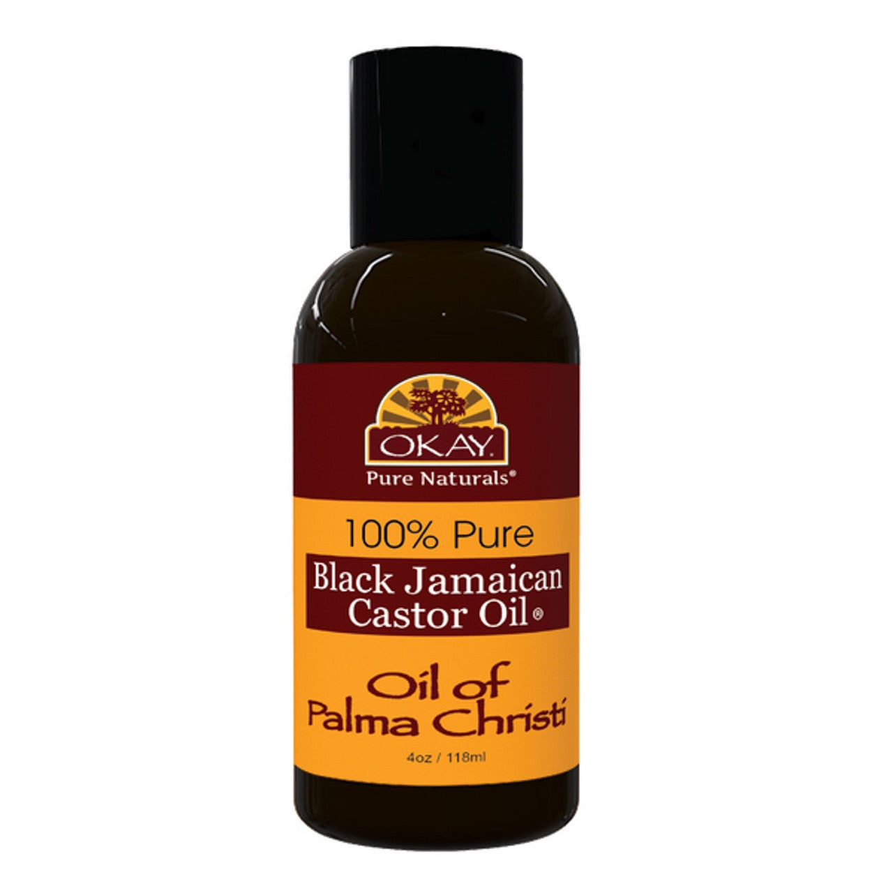 OKAY Black Jamaican Castor Oil 4oz