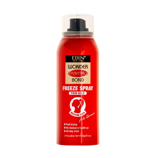 EBIN Wonder Ponytail Bond Freeze Spray - Firm Hold 2.7 oz
