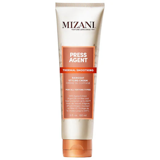 Mizani Press Agent Thermal Smoothing Raincoat Styling Cream 5oz