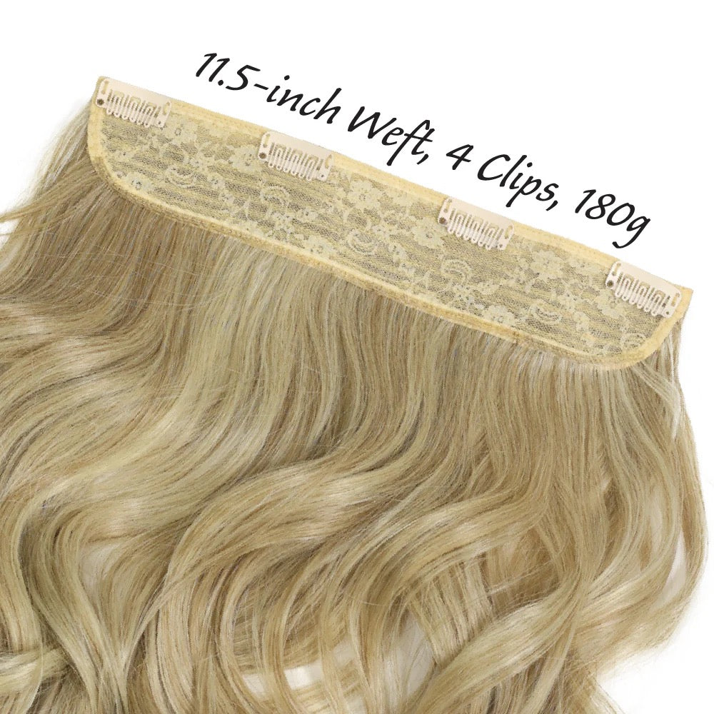 EVE Platino Euro Volume 1 Piece Clip In Straight 22 Inches