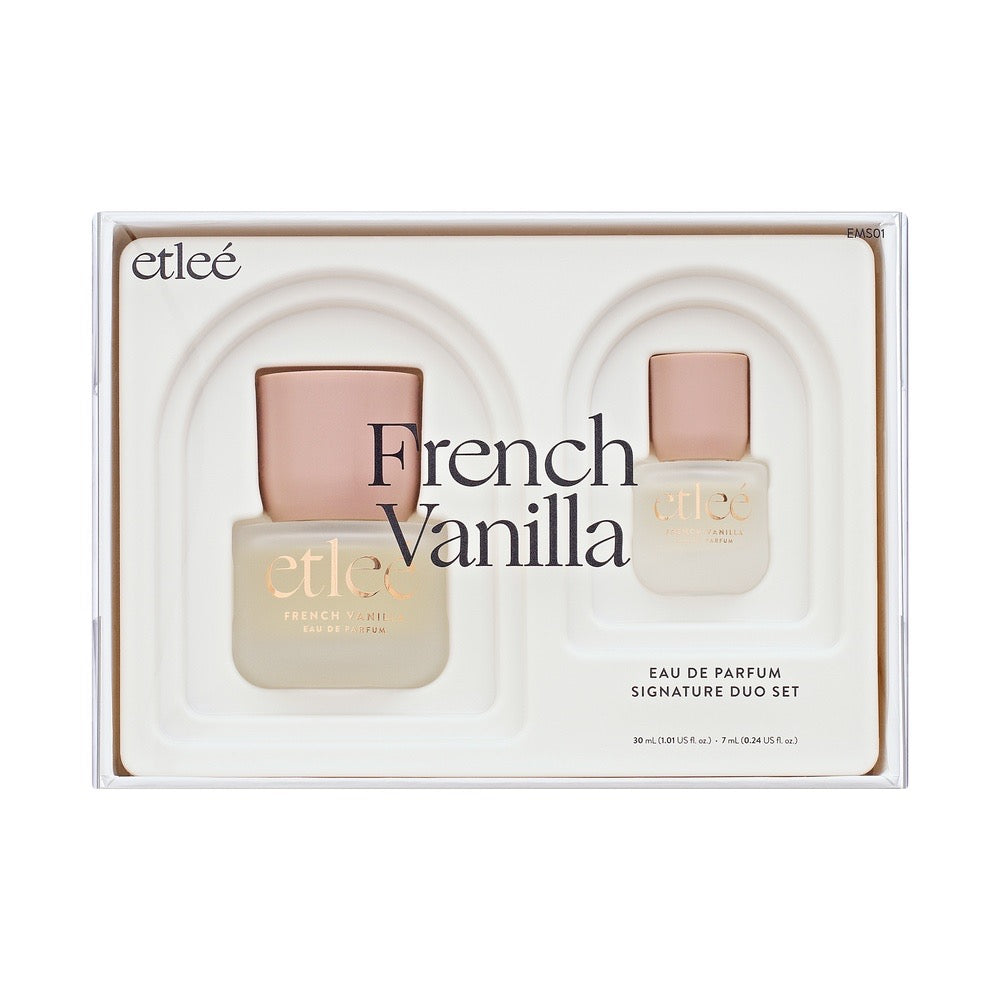 ETLEÉ Signature Duo EP04+ Mini Set Eau De Parfum French Vanilla