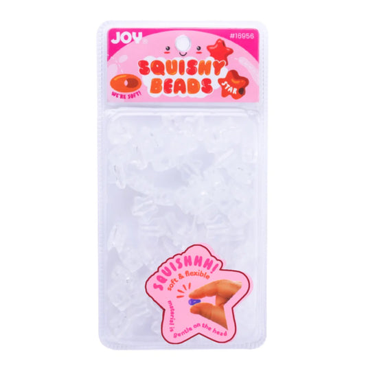 Joy Hair Beads Star Squishy XX Large 16956 Clear