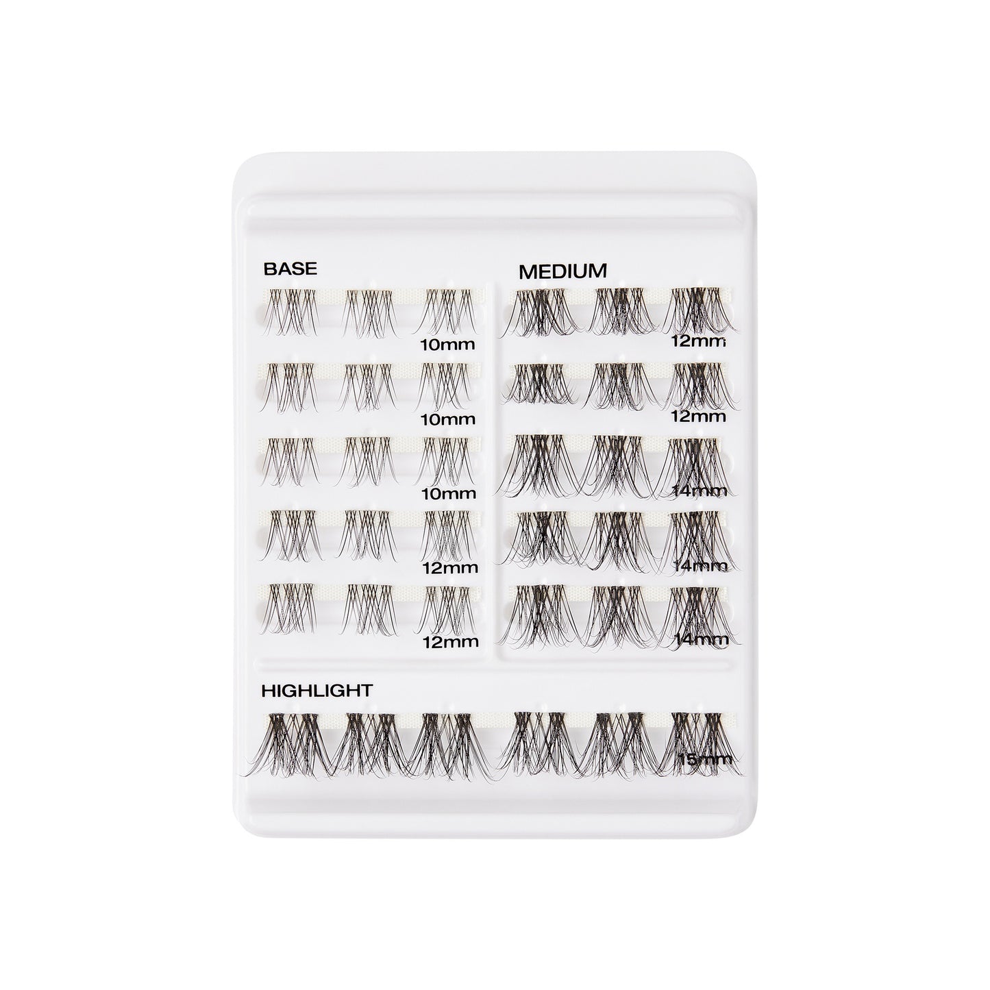 I Envy Lash Cluster Palette Light Refill - 02