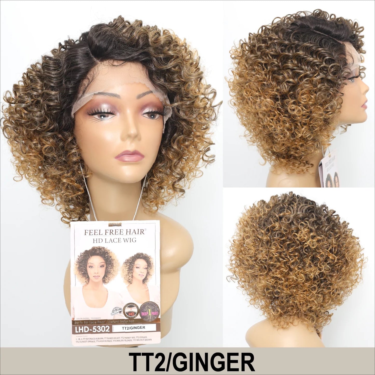 HR Tru Wig LHD-5302 HD Lace Wig