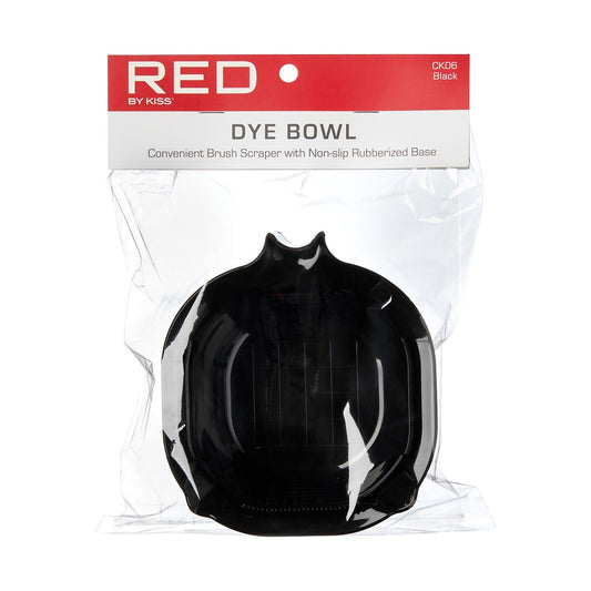 RED Dye Bowl Wrapped - Black