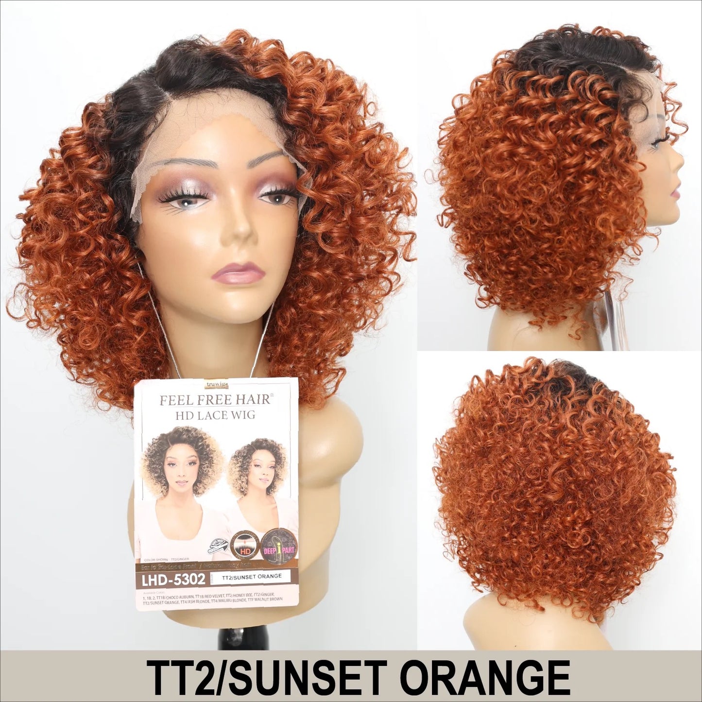 HR Tru Wig LHD-5302 HD Lace Wig