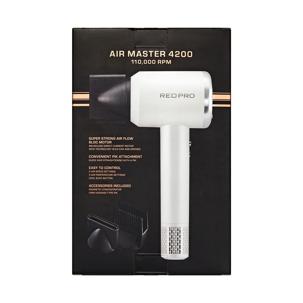 RED Pro BLDC Dryer Air Master 4200 White