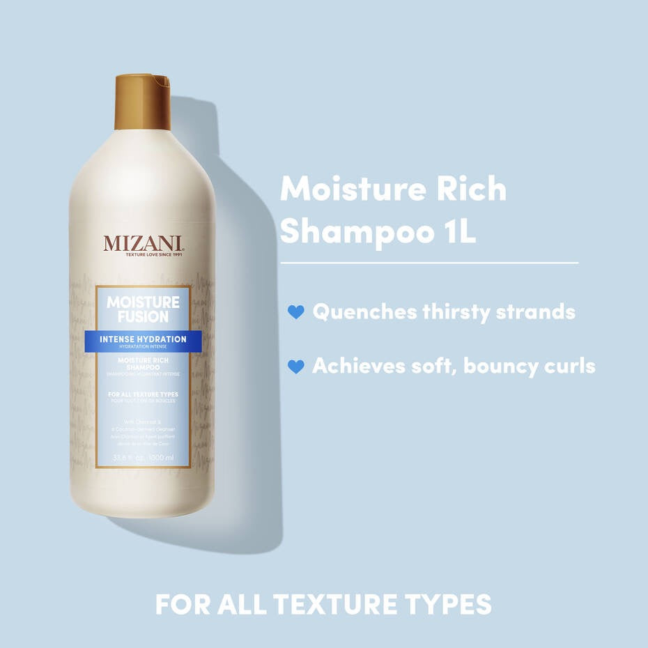 Mizani Moisture Fusion Moisture Rich Shampoo 33.8oz