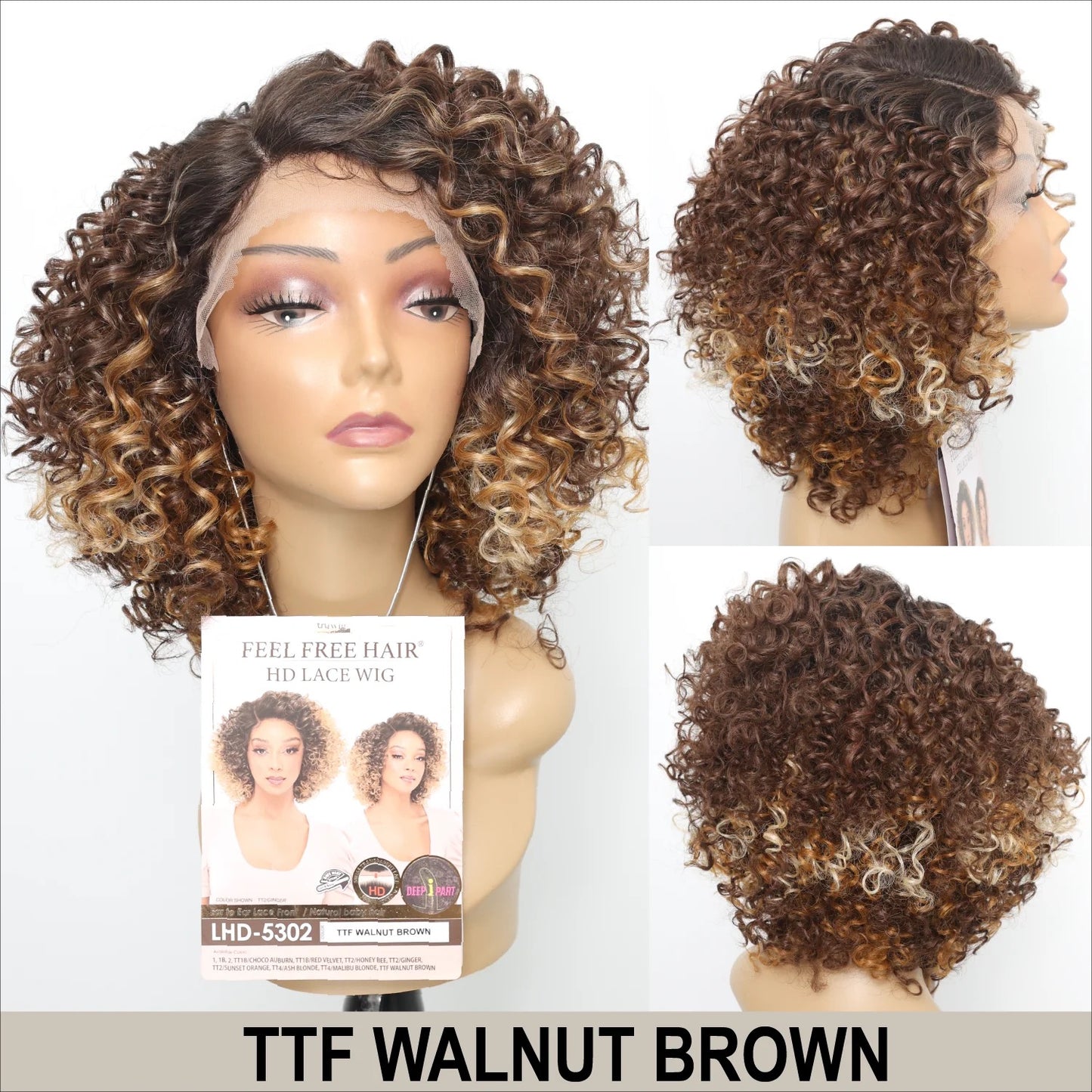 HR Tru Wig LHD-5302 HD Lace Wig