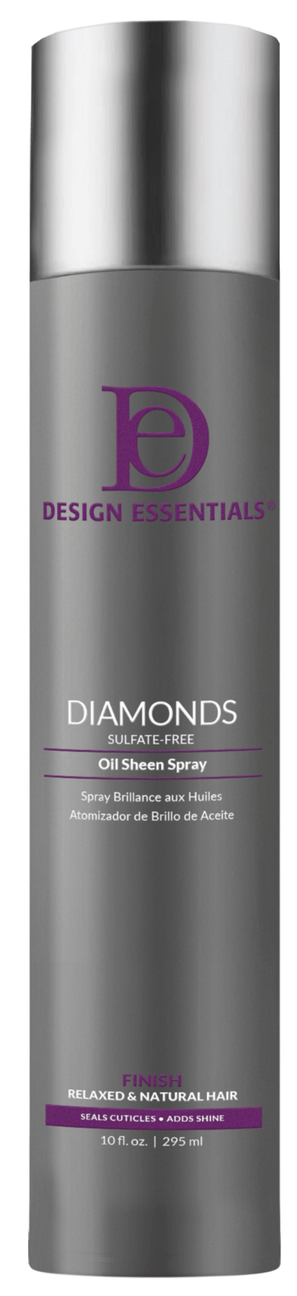 Design Essentials Diamond Oil Sheen Hair Spray 10oz
