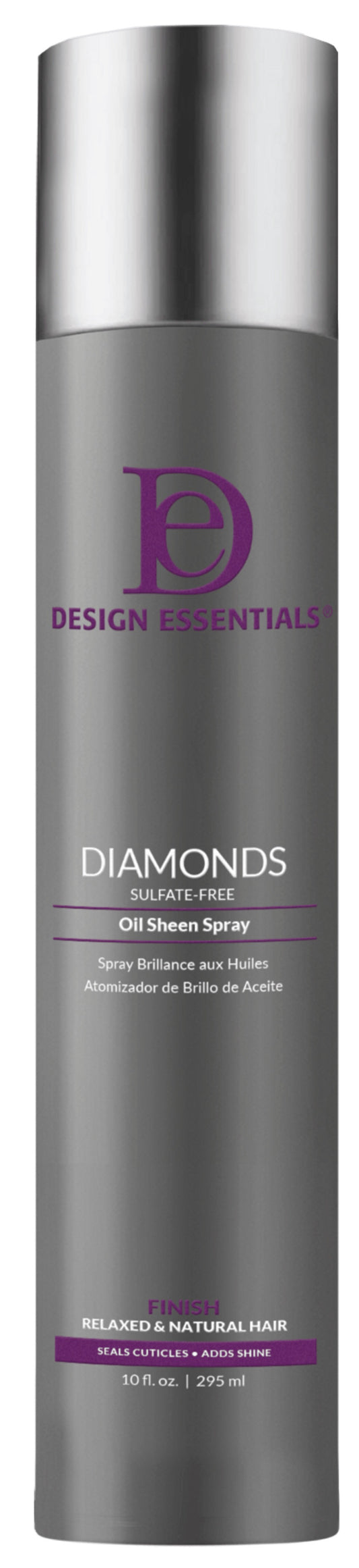 Design Essentials Diamond Oil Sheen Hair Spray 10oz