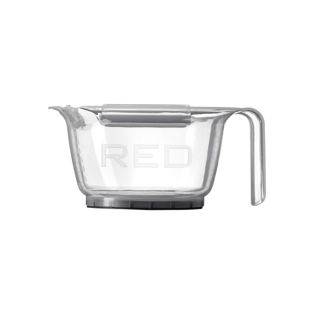 RED Dye Bowl Wrapped - Clear