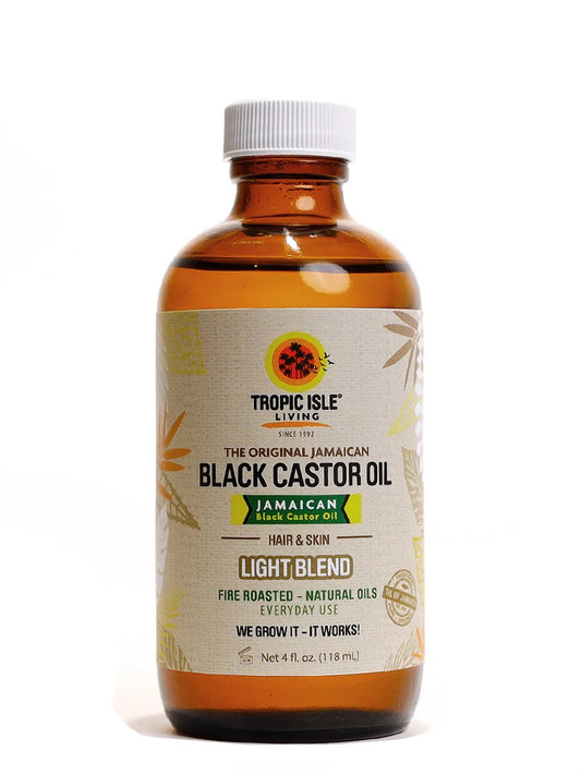 Tropic Isle Jamaican Black Castor Oil 4oz - Light Blend