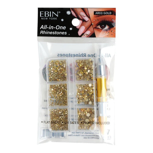 EBIN All in One Rhinestones - Gold