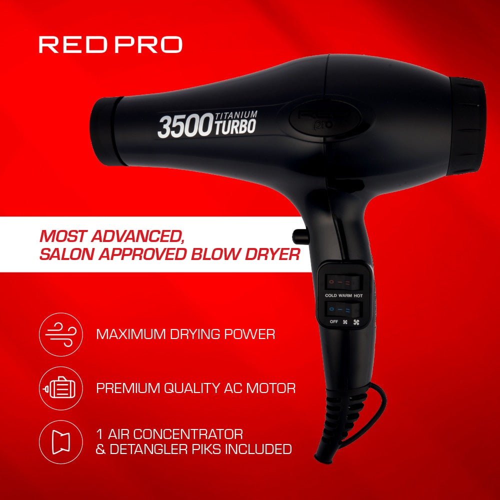 RED Pro Titanium 3500 Blow Dryer