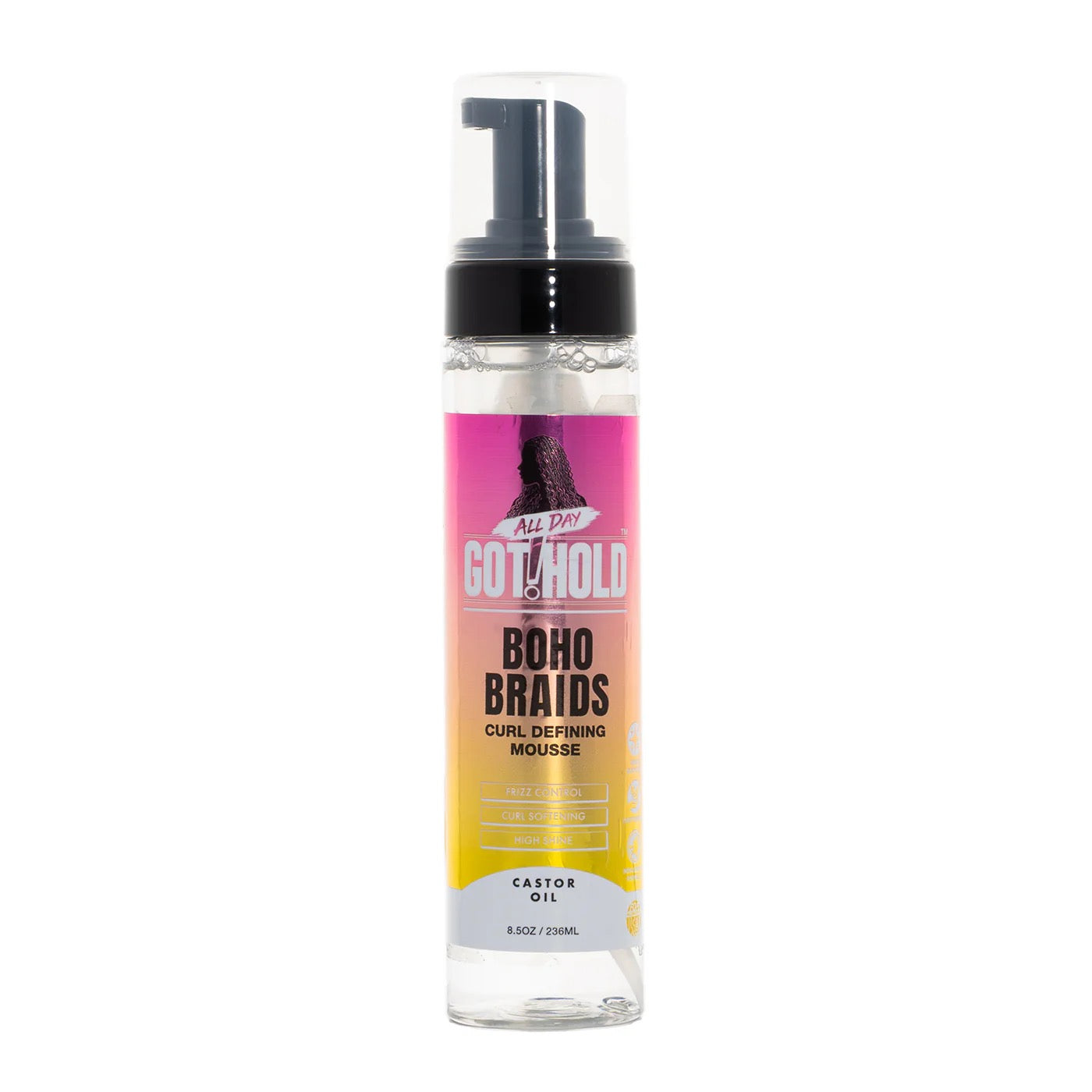 All Day Got Hold Boho Braids Curl Defining Mousse 8.5 oz