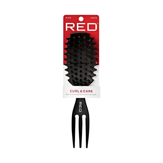 RED Curl & Care Detangle Brush Black
