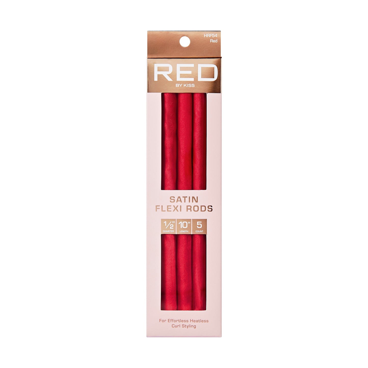 RED Satin Flexi Rods 10" Length 1/2" D Red 5pcs