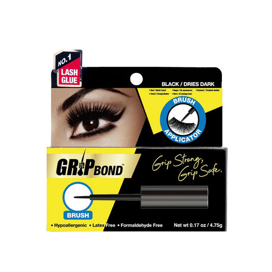 EBIN Grip Bond Latex Free Eyelash Adhesive Brush Black