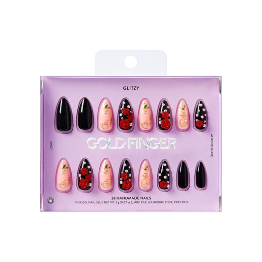 Gold Finger Handmade Nails - Valuable