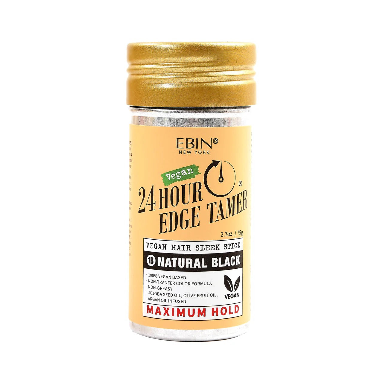 EBIN Vegan Colored Hair Sleek Stick 2.7 oz Natural Black