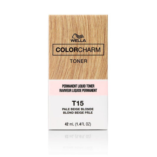 Wella Color Charm Liquid Toner T15 Pale Beige Blonde