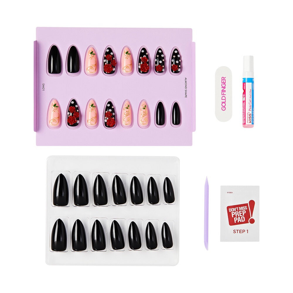 Gold Finger Handmade Nails - Valuable