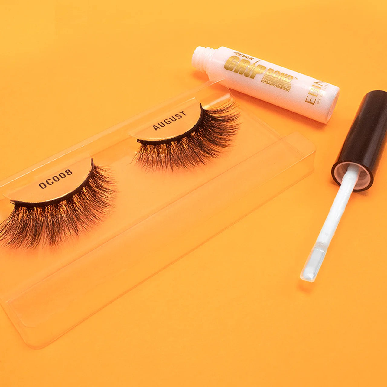 EBIN Eyelash Glue Grip Bond White Stick Silicon Applicator