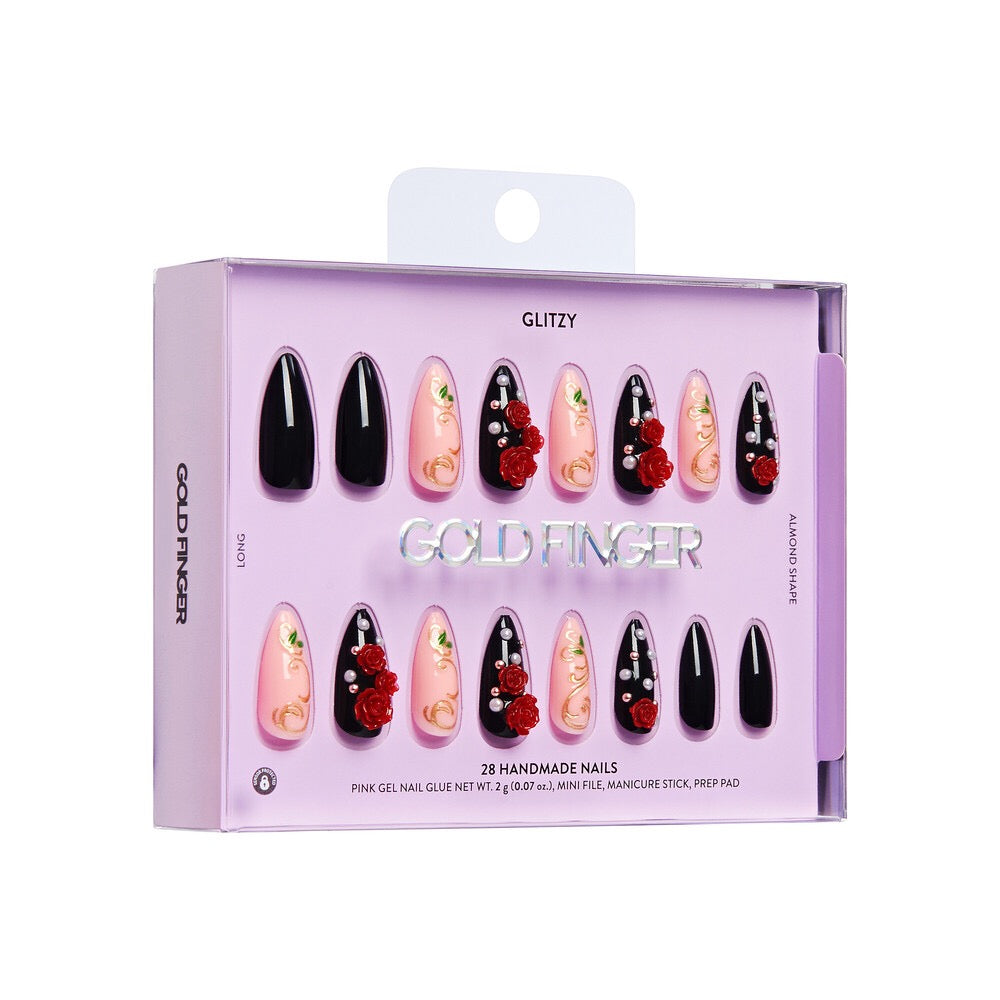 Gold Finger Handmade Nails - Valuable