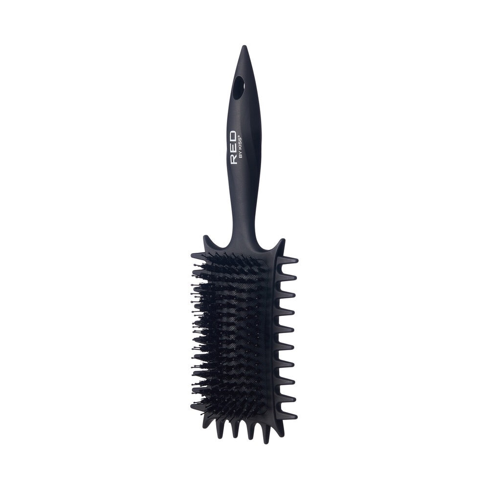 RED Curl Defining Brush Nylon and Boar Black