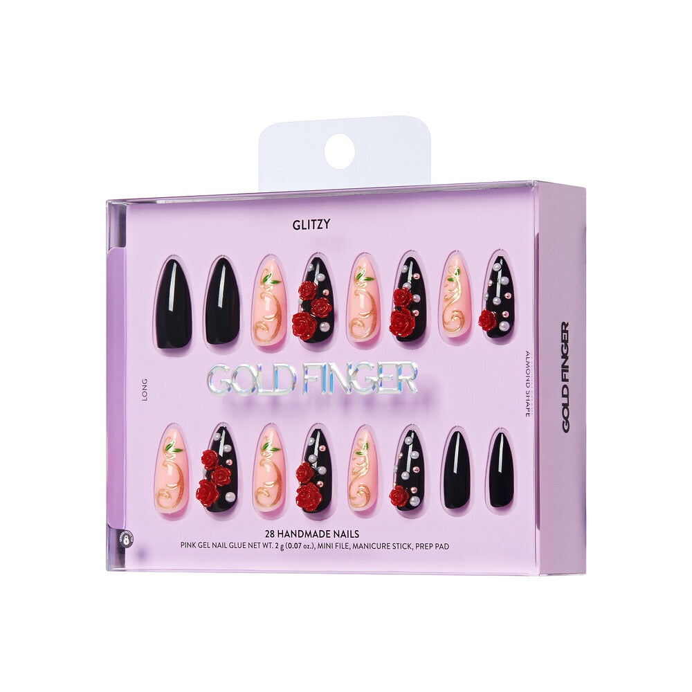 Gold Finger Handmade Nails - Valuable