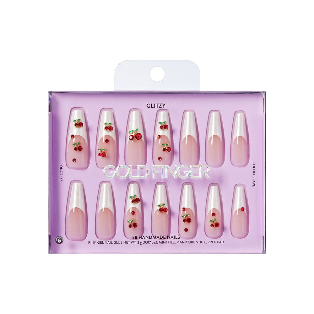 Gold Finger Handmade Nails - Delish
