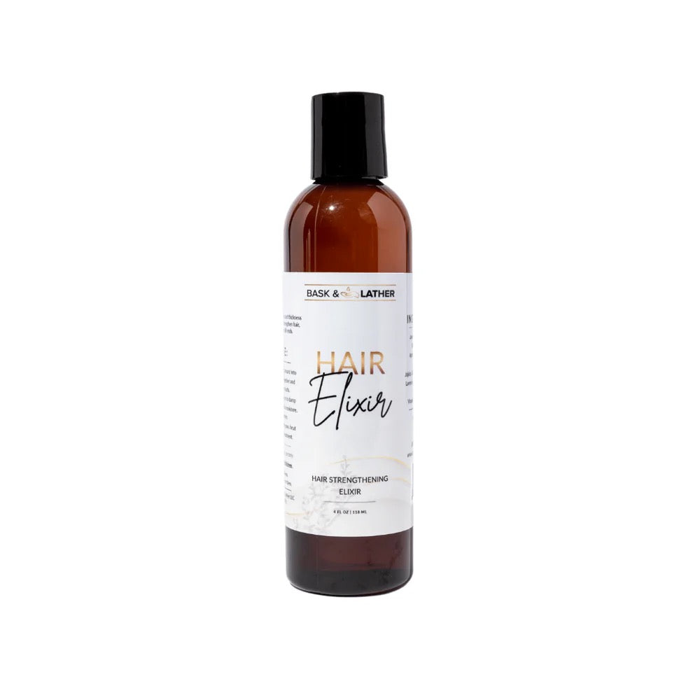 Bask & Lather Hair Elixir Oil 4oz
