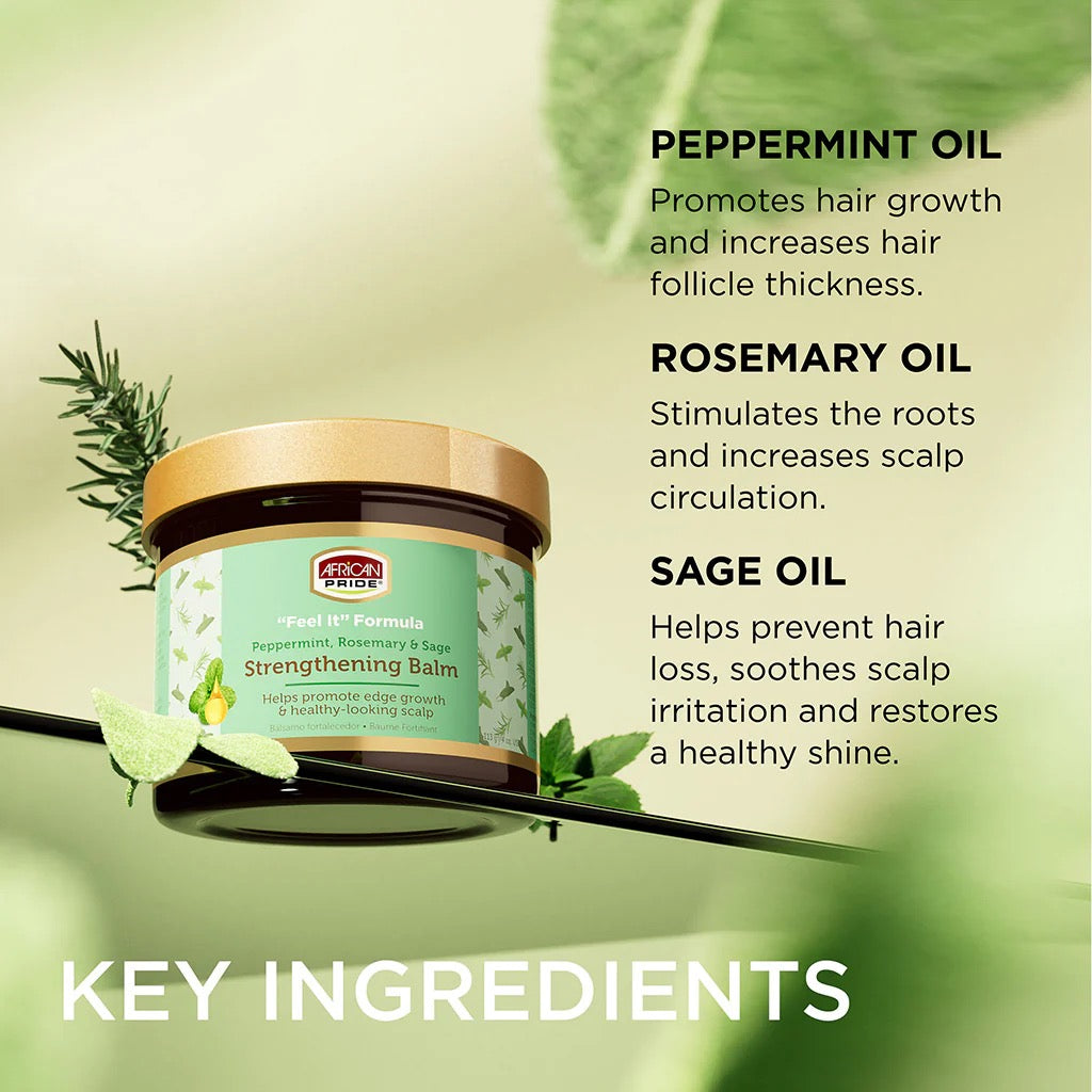 African Pride Feel It Strengthening Balm 4 oz