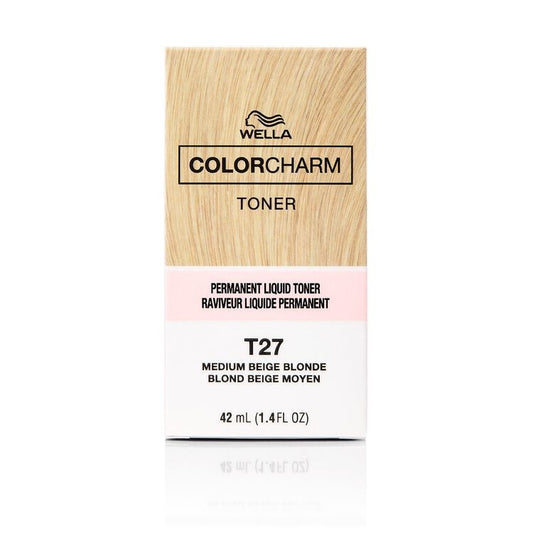 Wella Color Charm Liquid Toner T27 Medium Beige Blonde