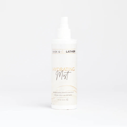 Bask & Lather Hydrating Hair Mist 8oz