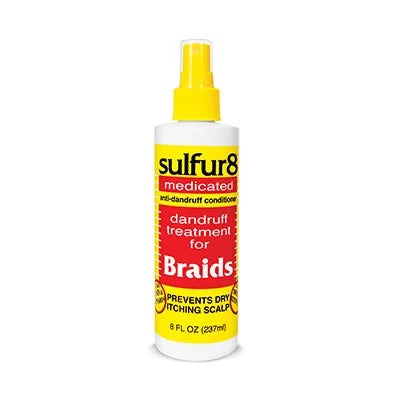 Sulfur 8 Medicated Braid Spray 12 oz