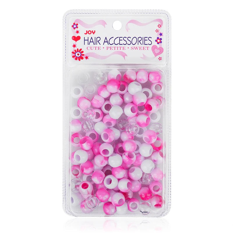 Joy Hair Beads XL 01915 Pink Two Tone Mix