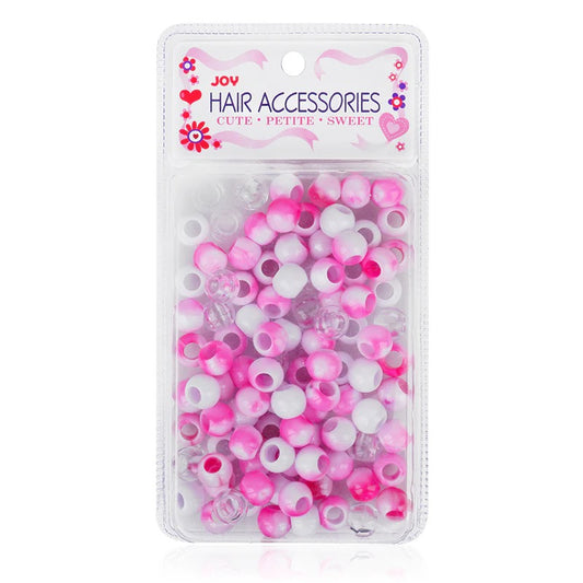 Joy Hair Beads XL 01915 Pink Two Tone Mix