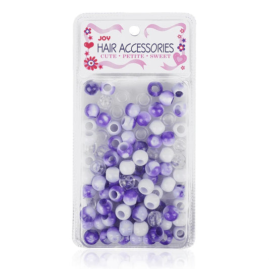 Joy Hair Beads XL 01916 Purple Two Tone Mix