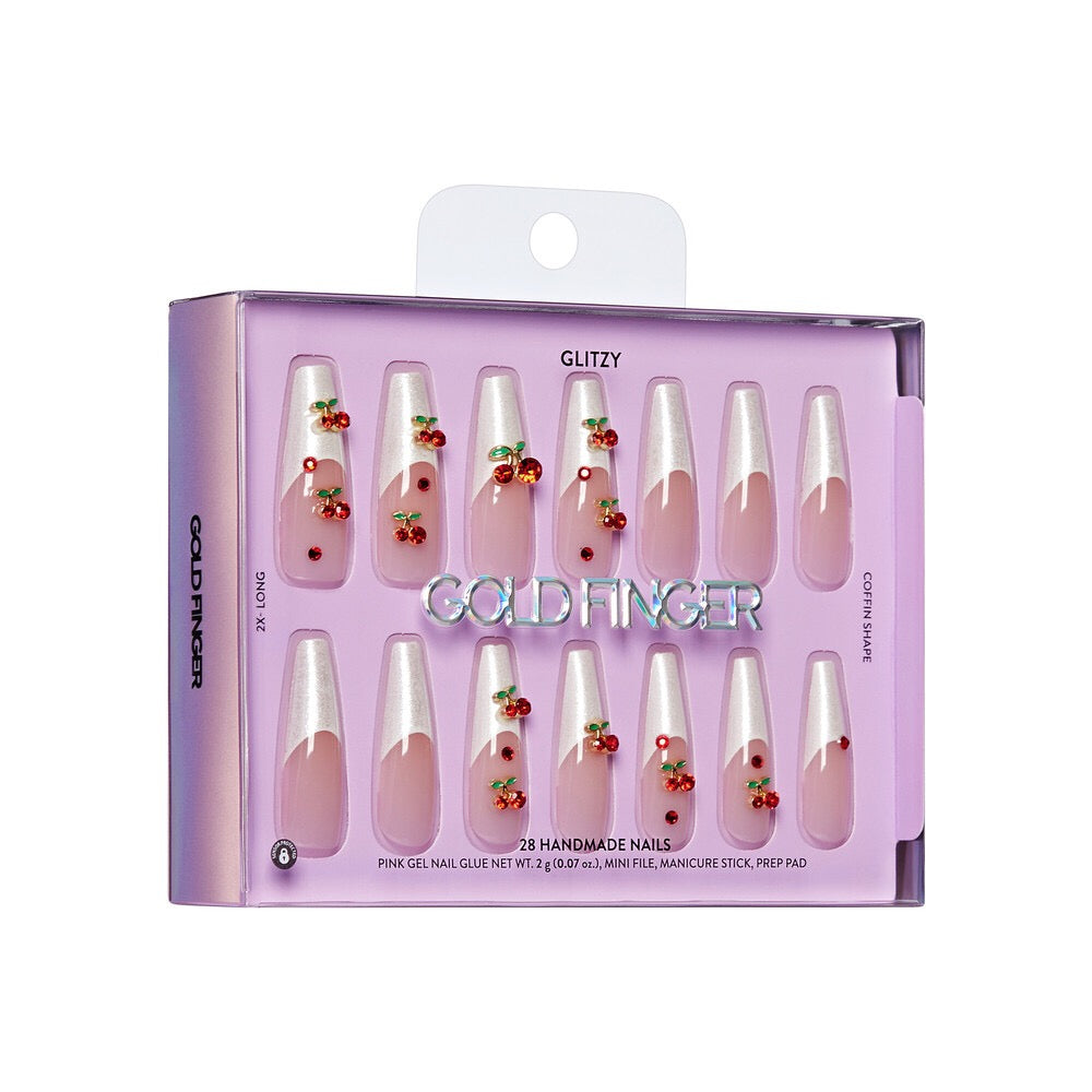 Gold Finger Handmade Nails - Delish