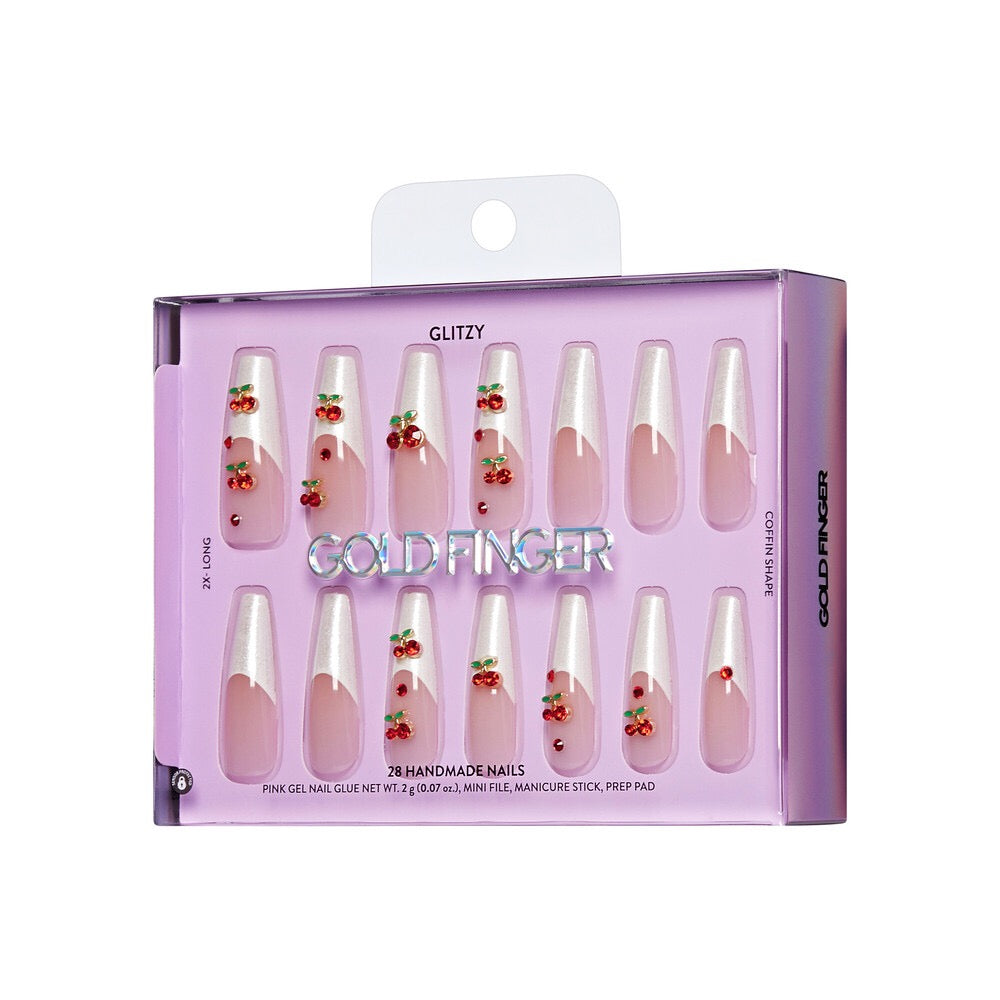 Gold Finger Handmade Nails - Delish